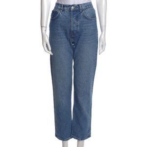 NWT Reformation High Rise Straight Leg Jeans